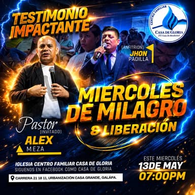 Flyer iglesia
